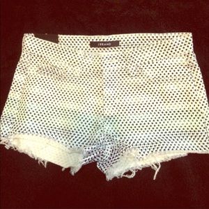 J Brand Ombré Dot Shorts